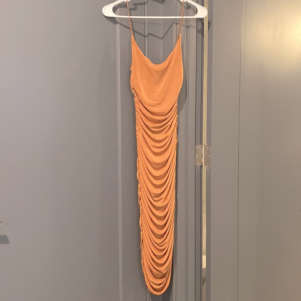 Misha midi bodycon dress